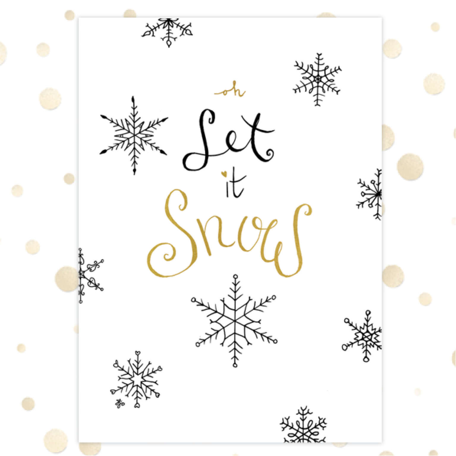 Voordeelpakje kerstkaarten  'Golden Blessings 2' - 6 stuks- pakket - MA36197 -  Voordeelpakjes kerst bij MajesticAlly