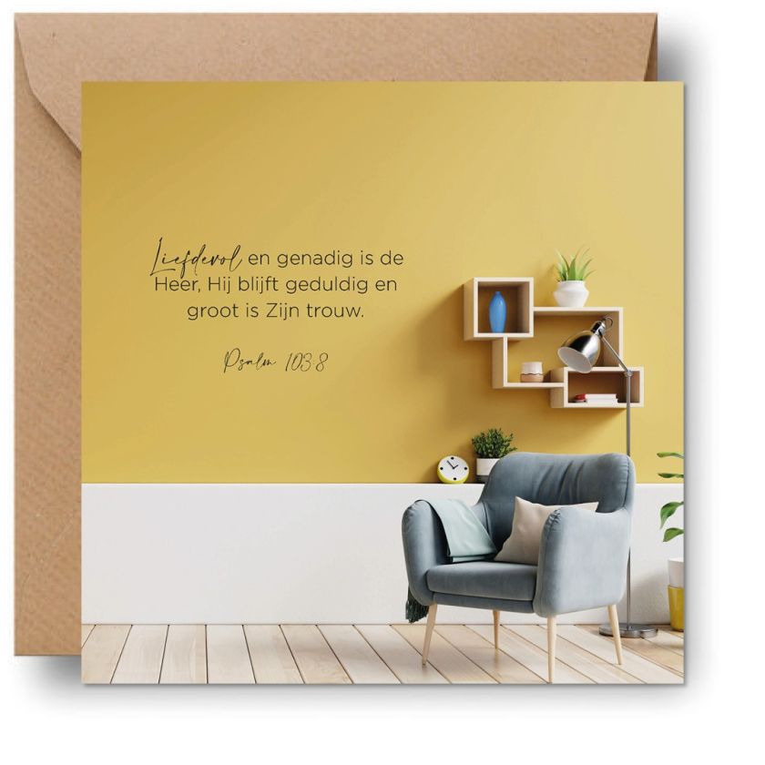 Interieurcadeau 'Liefdevol en genadig' - MA39728 -  Cadeauborden bij MajesticAlly