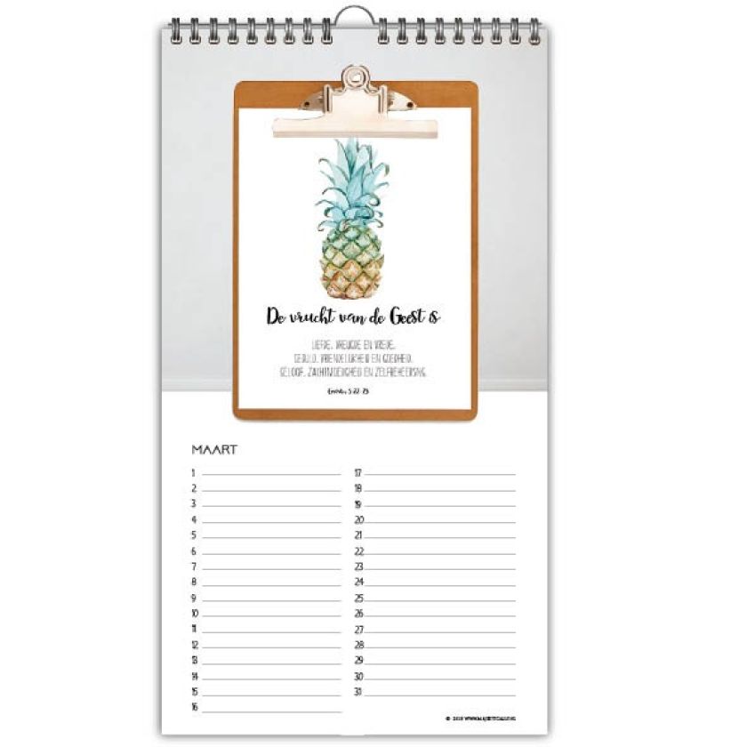 Verjaardagskalender beautiful day - 9789078893592 -  Verjaardagskalenders bij MajesticAlly