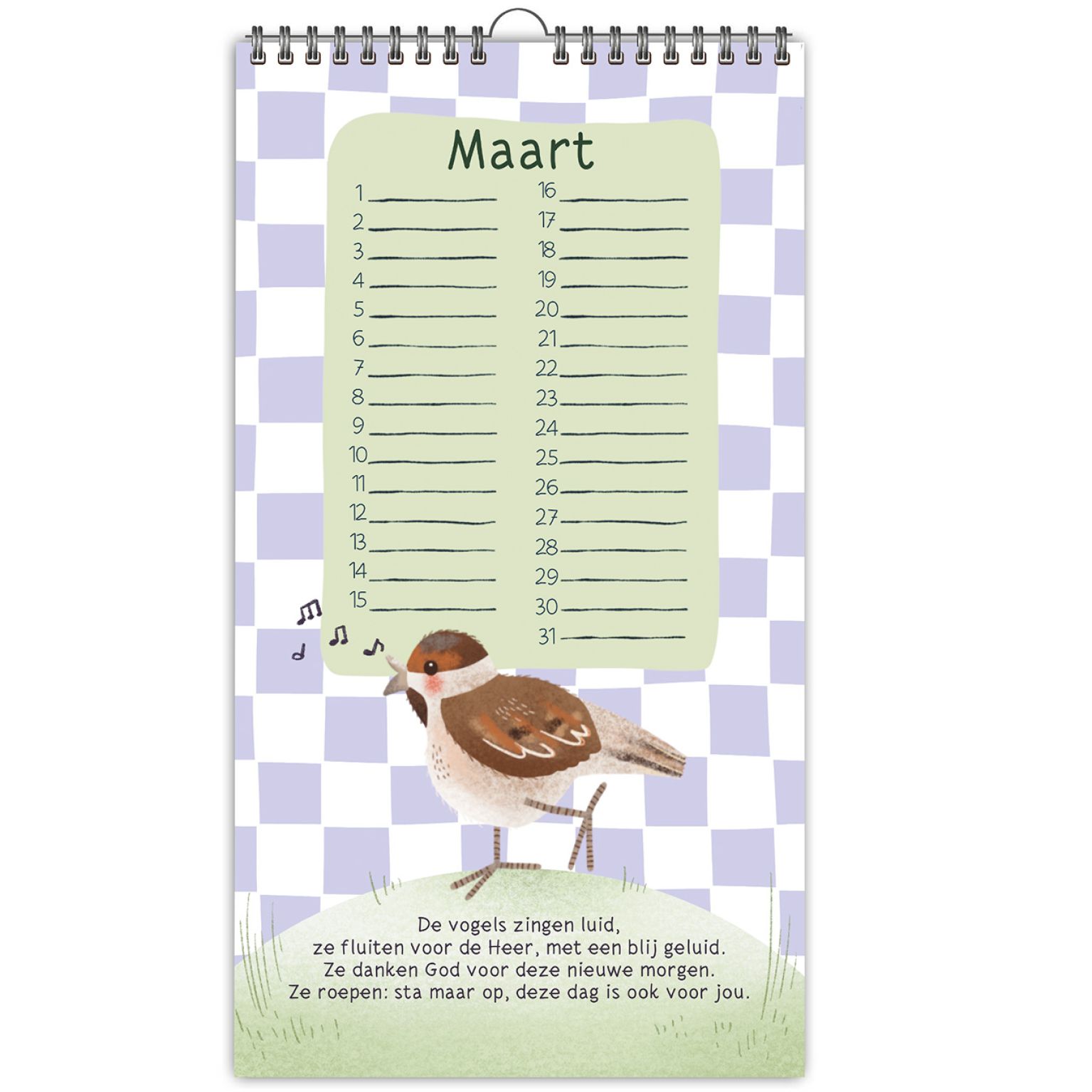4.Verjaardagskalender kinderen Marjoleins Creations Maart d4533ce9