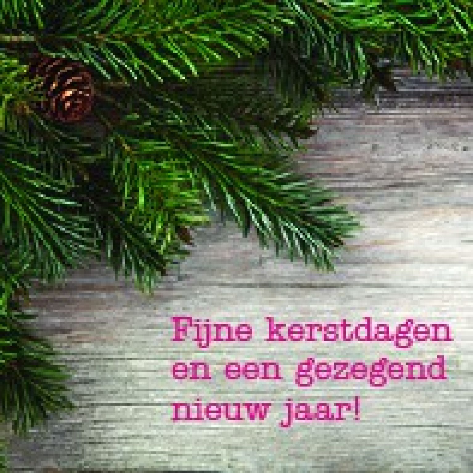 Kerstkaart 'Kersttak' - MA12043 -  Christelijke kerstkaarten bij MajesticAlly