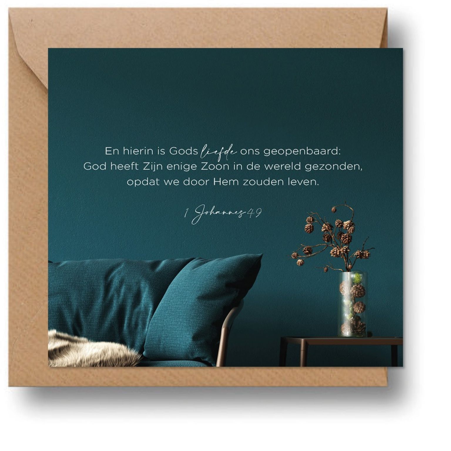 Interieurcadeau 'Gods liefde geopenbaard' - MA39702 -  Cadeauborden bij MajesticAlly