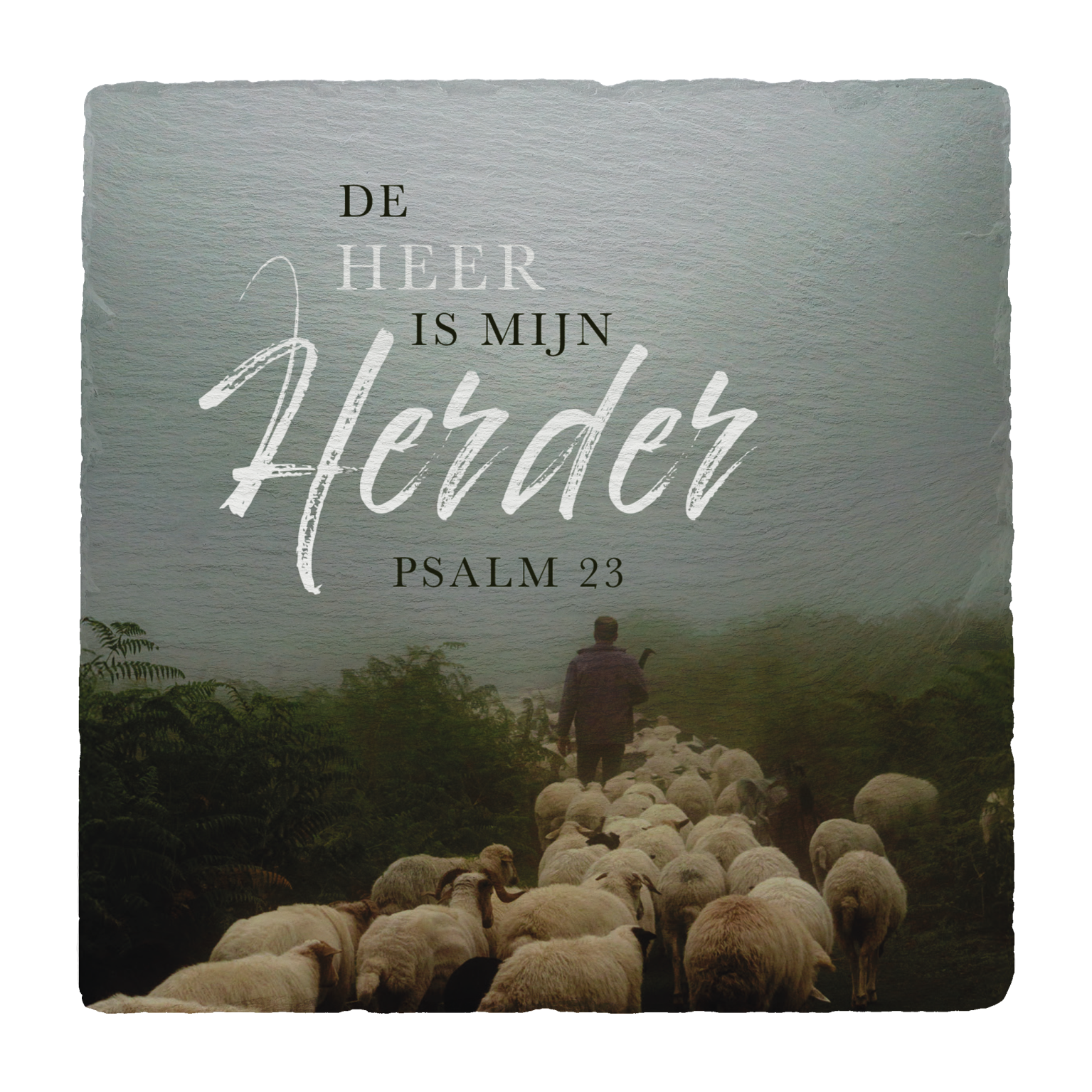 MA17717 Leisteen De Heer is mijn Herder e0ba5078