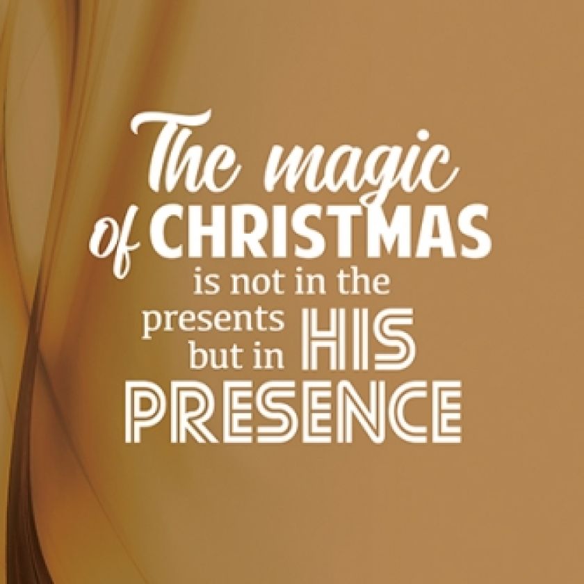 Kerstkaart 'The magic of Christmas' - 454113 -  Kerst-Morgenster bij MajesticAlly