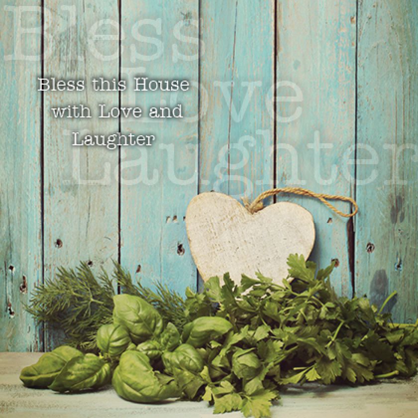 Kaart 'Bless this house' - MA12023 -  Lifestyle bij MajesticAlly