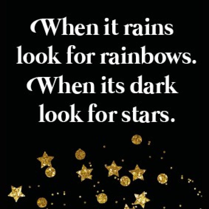 Kaart 'When it rains' - 552612S - Puur 2020 bij MajesticAlly