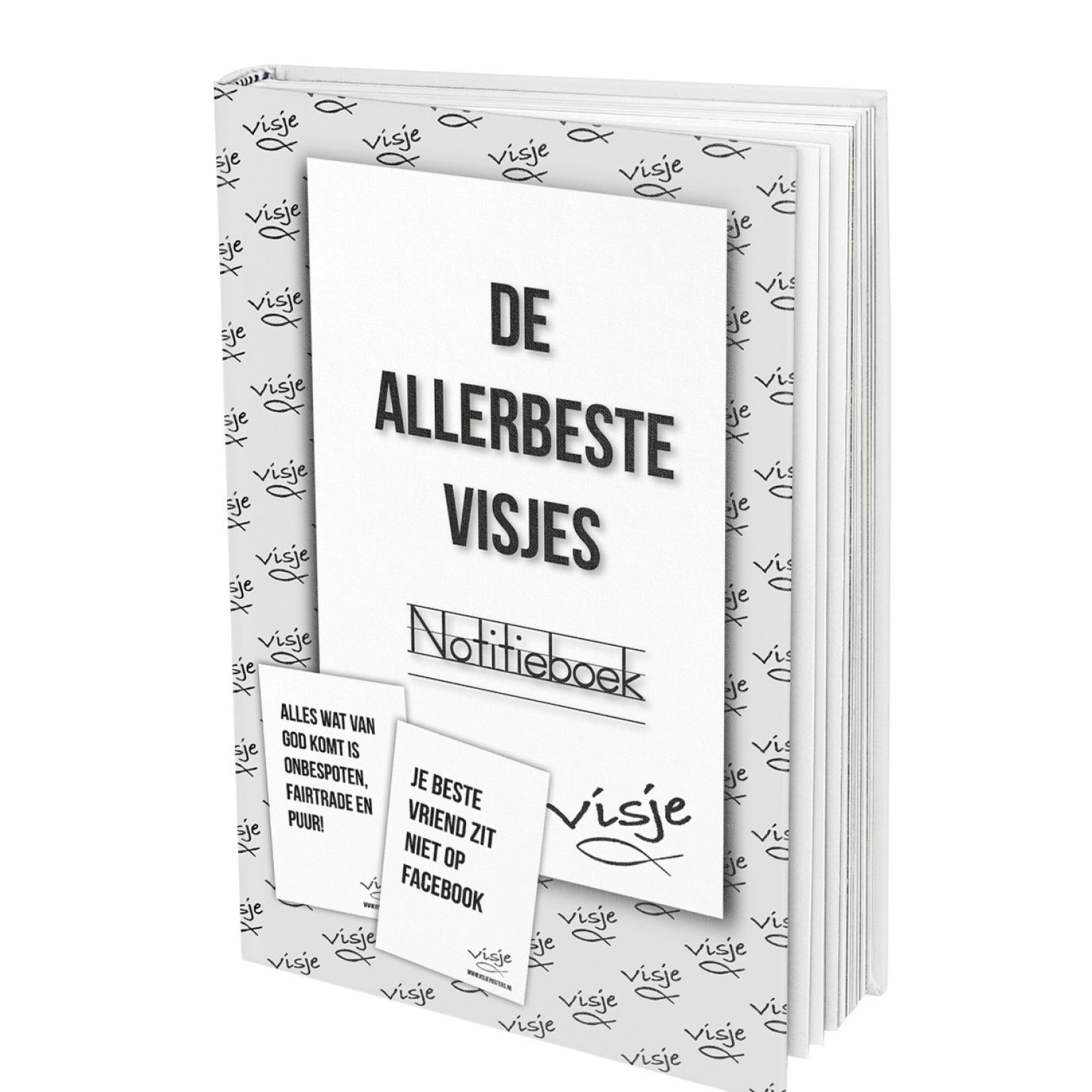 Notitieboek A5 de allerbeste visjes - MA20152 -  Notitieboeken bij MajesticAlly