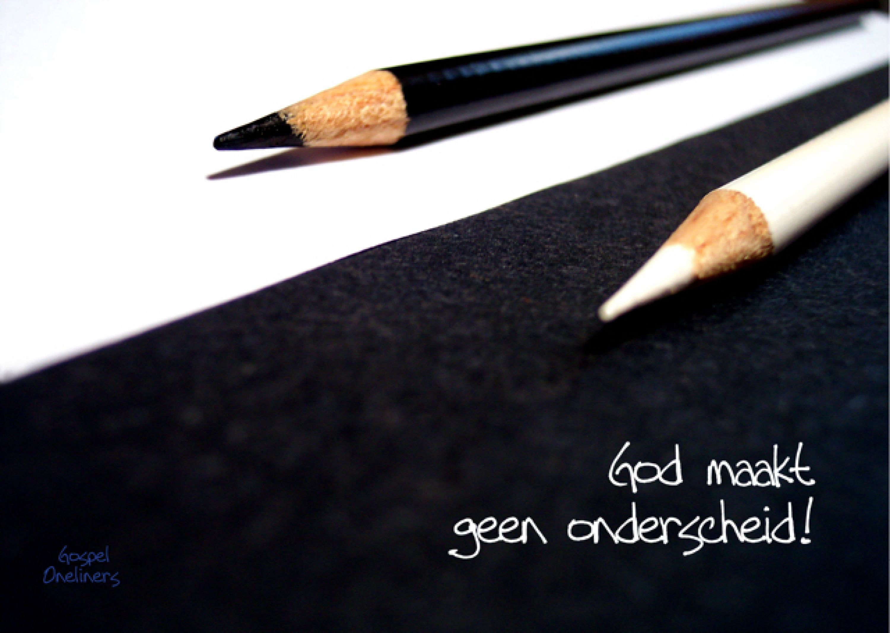 MA10025 Gospel Oneliner God maakt gen onderscheid ec0cf532
