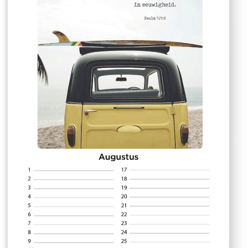 Verjaardagskalender 'Landelijk' met Bijbeltekst - 9789078893981 -  Verjaardagskalenders bij MajesticAlly