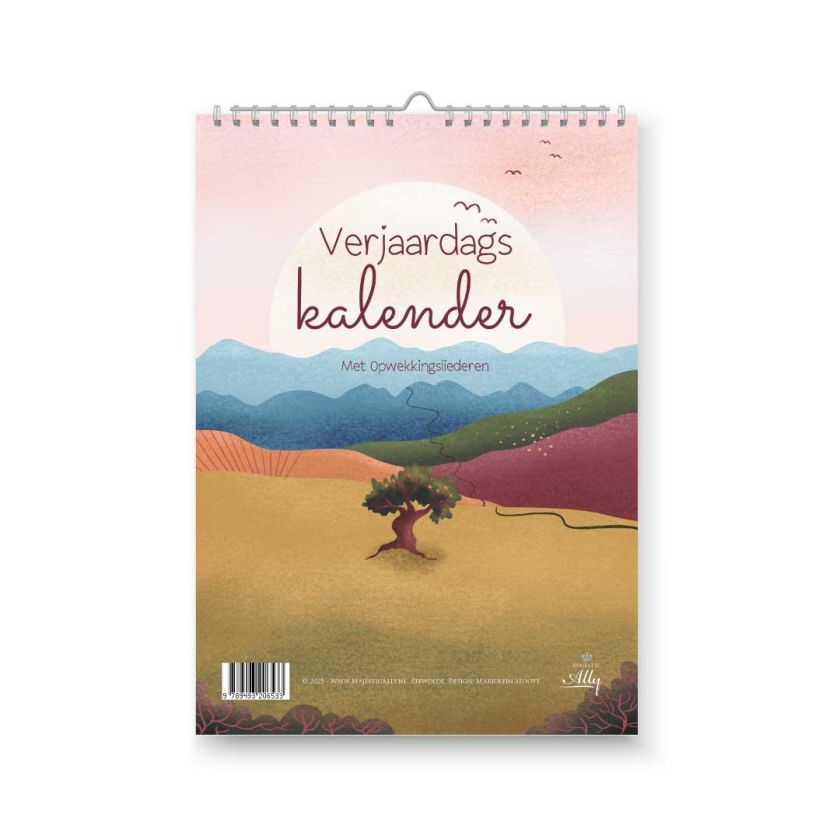 1.Verjaardagskalender A4 Marjoleins Creations VZ fa7c5e14