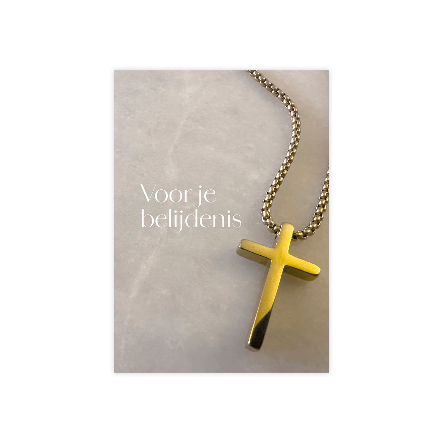 MA38105 Voor je belijdenis - ketting