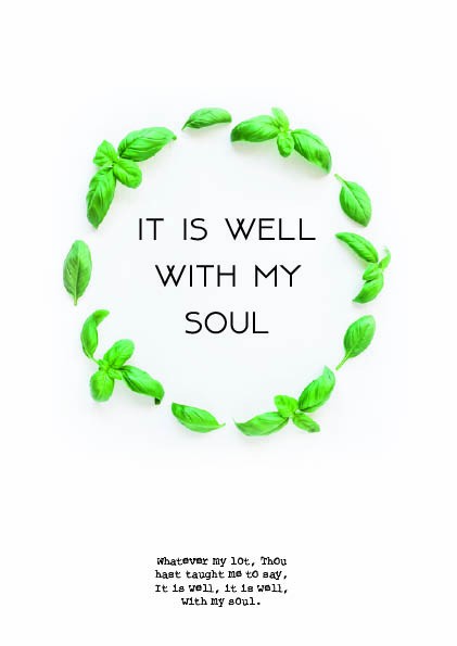 Poster A3 'It is well with my soul' - MA33116 -  Posters A3 bij MajesticAlly