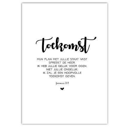Poster A4 'Toekomst' - MA33006 -  Posters A4 bij MajesticAlly