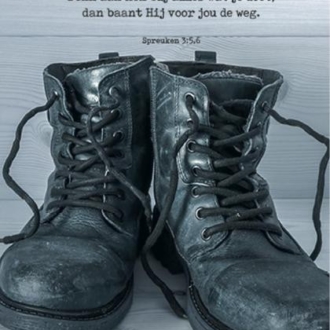 Kaartcadeau Vertrouw op de Heer met heel je hart - MA37019 -  Kaarten bij MajesticAlly