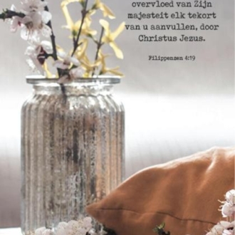 Kaartcadeau Uit de overvloed van Zijn Majesteit - MA37041 -  Kaarten bij MajesticAlly