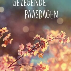 Voordeelkaart 'Gezegende paasdagen - bloesem' - MA38031 -  Pasen bij MajesticAlly