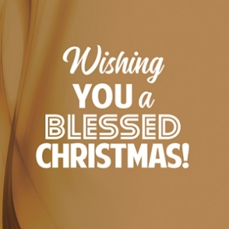 Kerstkaart 'Wishing you a blessed Christmas' - 454097 -  Kerst-Morgenster bij MajesticAlly