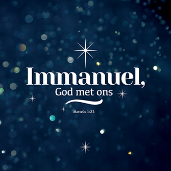 Kerstkaart 'Immanuel' - 454108 -  Kerst-Morgenster bij MajesticAlly