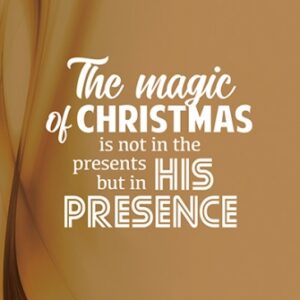 Kerstkaart 'The magic of Christmas' - 454113 -  Kerst-Morgenster bij MajesticAlly
