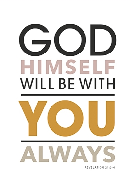 God himself will be with you - 552555 -  Bemoediging bij MajesticAlly