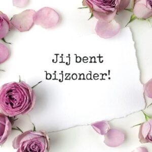 Kaartenpakket - 25 stuks  'Jij bent bijzonder' - MA38004-25x -  Kaarten bij MajesticAlly
