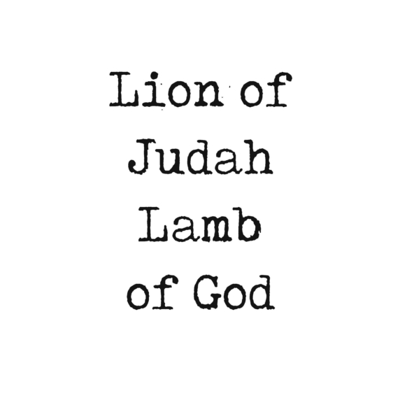 Collage Deco 'Lion of Judah' - 30x30 cm - MA39019 -  Wanddeco bij MajesticAlly