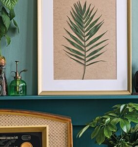 Minikaart 'Blad blanco' - 552595MK -  Minikaartjes bij MajesticAlly