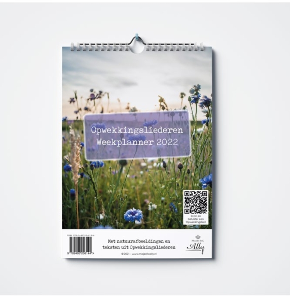 Weekplanner 2022 Opwekkingsliederen - 9789493206144 - Kalenders & agenda's bij MajesticAlly