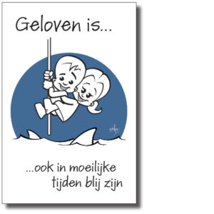 Minikaart x10 geloven is ook in moeilijke - 44558xx -  Minikaartjes bij MajesticAlly