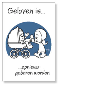 Minikaart x10 geloven is opnieuw geboren wor - 44564xx -  Minikaartjes bij MajesticAlly
