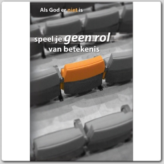 Minikaart x10 leven als God er niet is speel - 44683xx - Sale bij MajesticAlly
