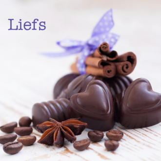 Kaart 'Liefs - chocolade' - MA12033 -  Lifestyle bij MajesticAlly