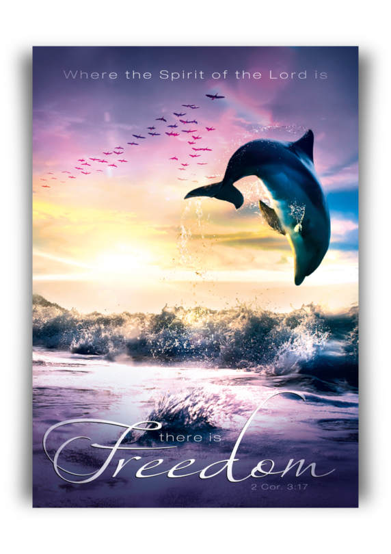Poster A3 'Freedom' - MA11352 -  Posters A3 bij MajesticAlly