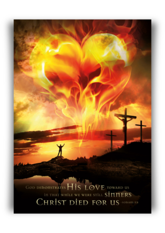 Poster A3 'His love' - MA11367 -  Posters A3 bij MajesticAlly