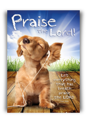 Poster A3 'Praise the Lord' - MA11362 -  Posters A3 bij MajesticAlly