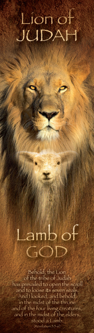 Boekenlegger lion of judah - MA11411 -  David Sorensen bij MajesticAlly
