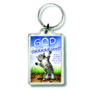 Sleutelhanger God is groot - MA11501 -  David Sörensen bij MajesticAlly