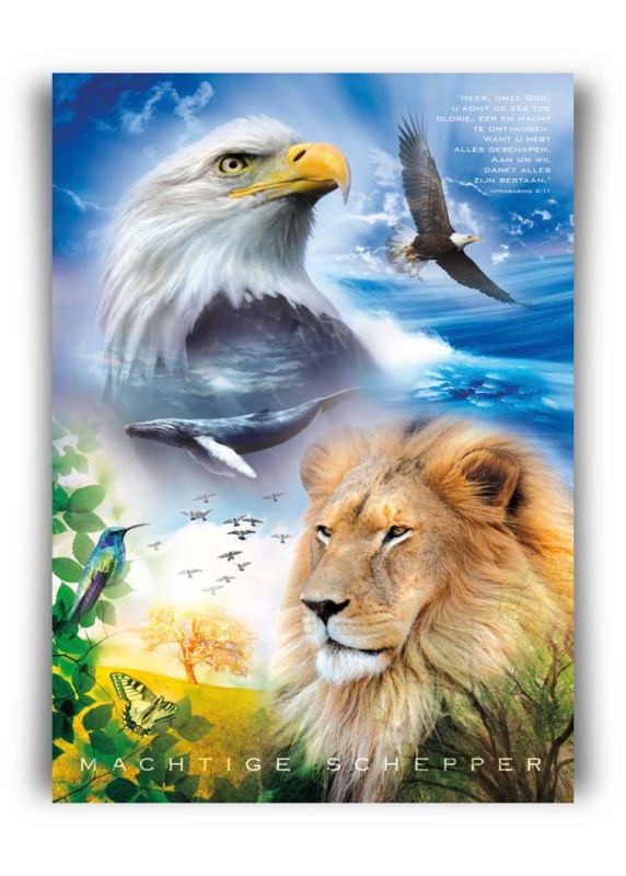 Poster 50x70 Glorious Creator (engels) - MA11307 -  Posters XL  bij MajesticAlly