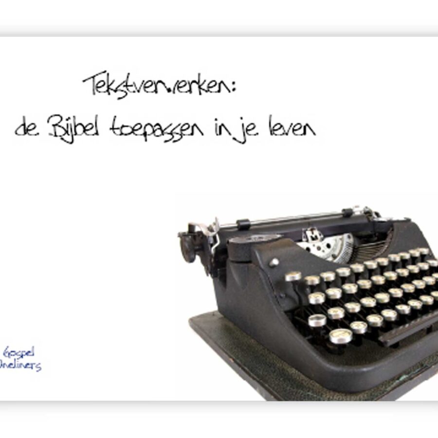 Minikaart 'Tekstverwerken is ...'