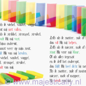 Kinderkaart zelfs als ik wiebel - MA13023 -  Kinderkaarten bij MajesticAlly