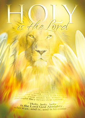Poster 50x70  'Holy is the Lord' - MA11337 -  Posters XL  bij MajesticAlly