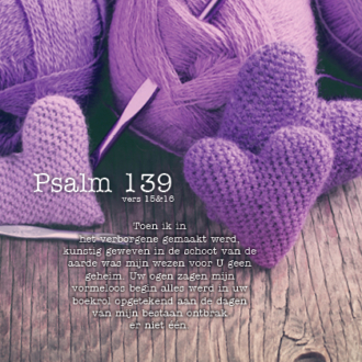 Kaart 'Psalm 139' - MA12022 -  Lifestyle bij MajesticAlly