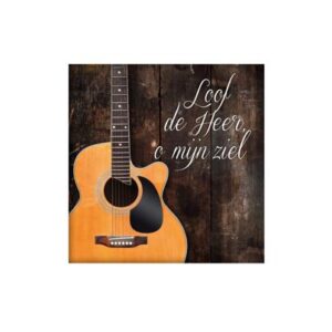 Wenskaart 'Loof de Heer o mijn ziel' - MA14003 -  Living Melodies bij MajesticAlly