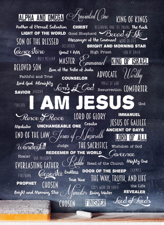 Kaart 'I am Jesus' - MA17021 -  Leef!  bij MajesticAlly