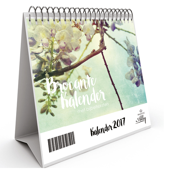 Burokalender brocante 2017 - MA22003 -  Kalenders/agenda's 2017 bij MajesticAlly
