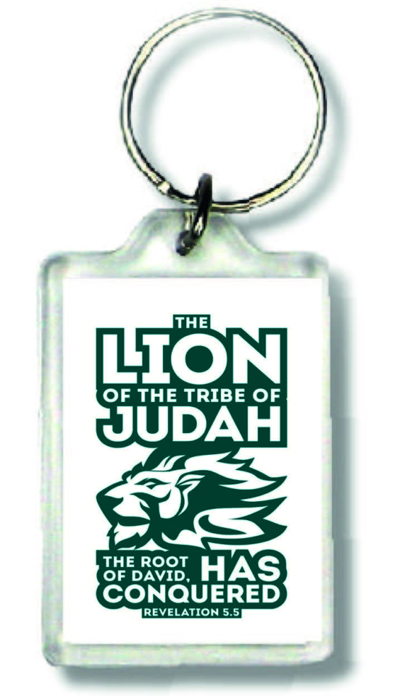 Sleutelhanger the lion of judah - MA23009 -  Bible Verses bij MajesticAlly