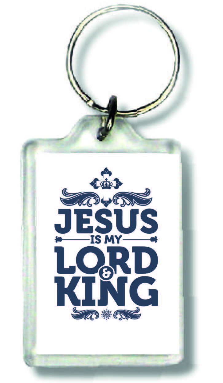 Sleutelhanger Jesus is my Lord - MA23033 -  Bible Verses bij MajesticAlly