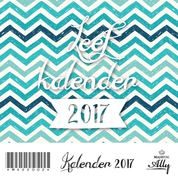 Burokalender leef! 2017 - MA22002 -  Kalenders/agenda's 2017 bij MajesticAlly