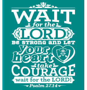 Creditcard wait for the Lord - MA23104 -  Divers bij MajesticAlly