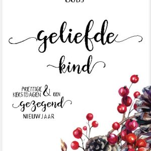 Kerstkaart 'Dennenappels' - Hour of Power - MA24020 -  Christelijke kerstkaarten bij MajesticAlly